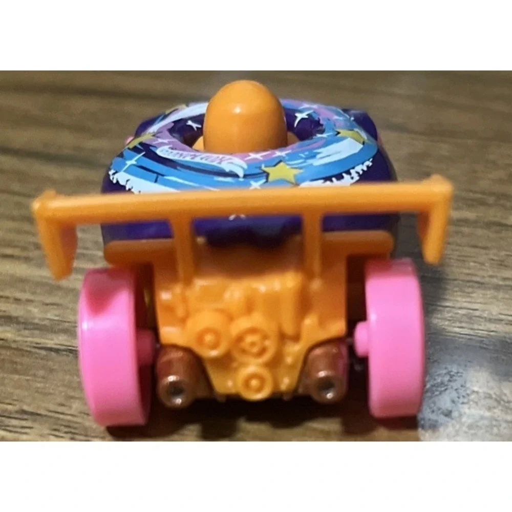 Hot Wheels 2019 Donut Drifter‎ 1:64 Diecast Purple Pink Orange Spoiler
